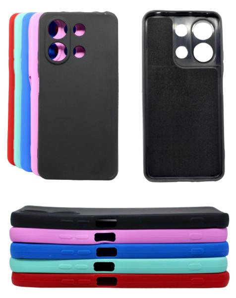 Imagem de Capa Capinha Para Redmi Note 13 4g Aveludada Silicone Case