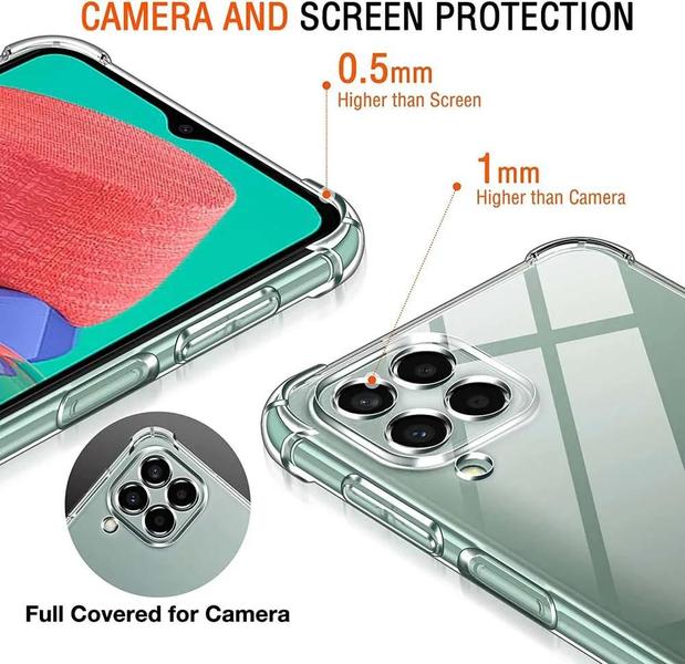 Imagem de Capa Capinha Samsung Galaxy M53 5G Anti Impacto Transparente