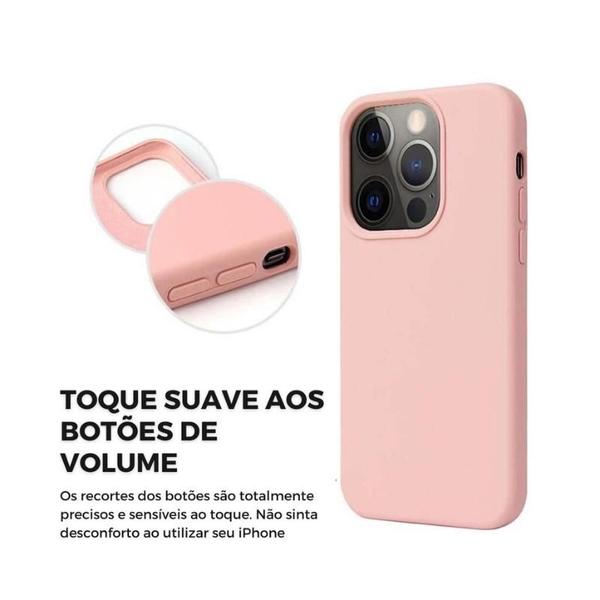 Imagem de Capa Capinha Silicone Anti Impacto Compatível Com iPhone 11 