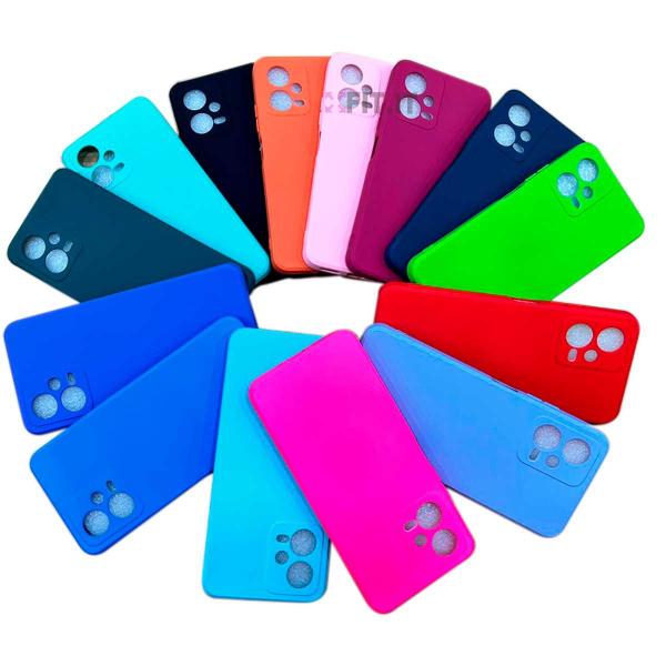 Imagem de Capa Capinha Silicone Colorida Compatível com Poco X5