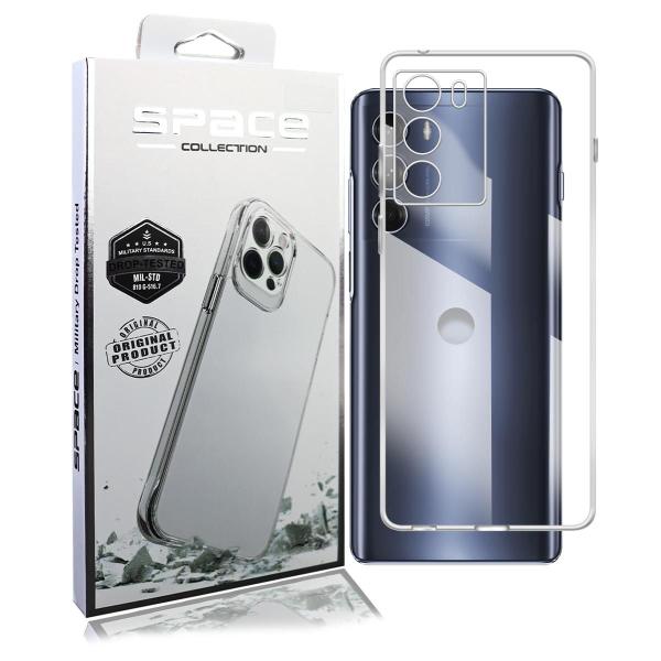 Imagem de Capa Capinha Space + Película De CERAMICA Compativel Moto G200 XT2175 6.8 - Luiza Cell25