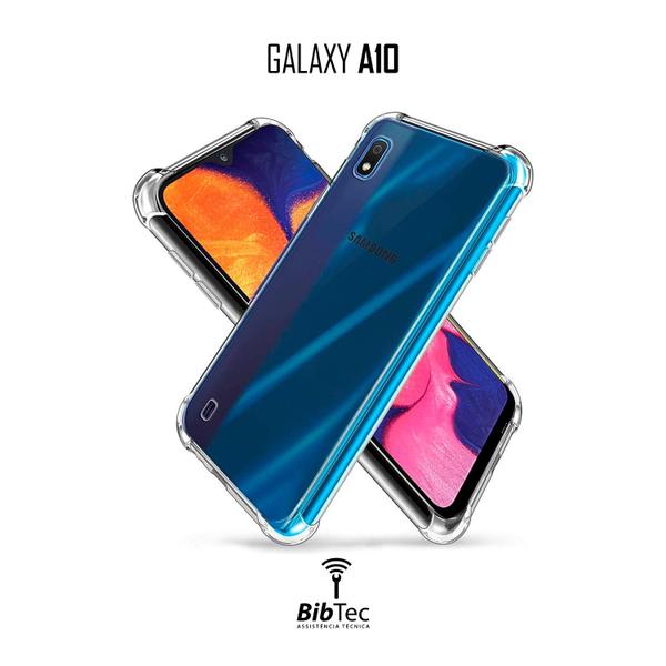 Imagem de Capa Capinha TPU Anti Impacto Para Samsung Galaxy A10 2019 Transparente 