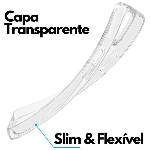 Imagem de Capa Capinha Tpu Transparente Para Galaxy S24 S24 Plus Ultra