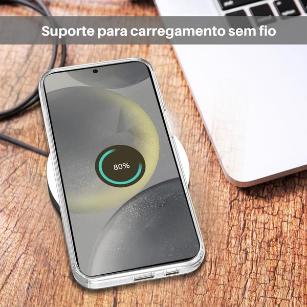 Imagem de Capa Capinha Tpu Transparente Para Galaxy S24 S24 Plus Ultra