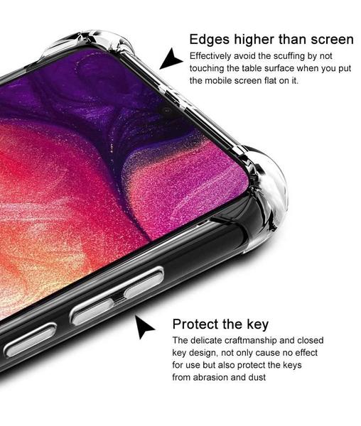 Imagem de Capa Capinha TPU Transparente  Para Samsung Galaxy A03 A035 6.5 Anti Impacto