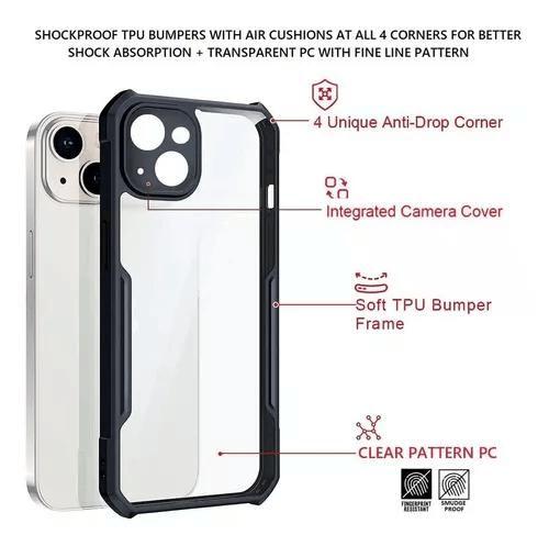 Imagem de Capa Capinha Transparente Anti Impacto Para iPhone 15 Plus