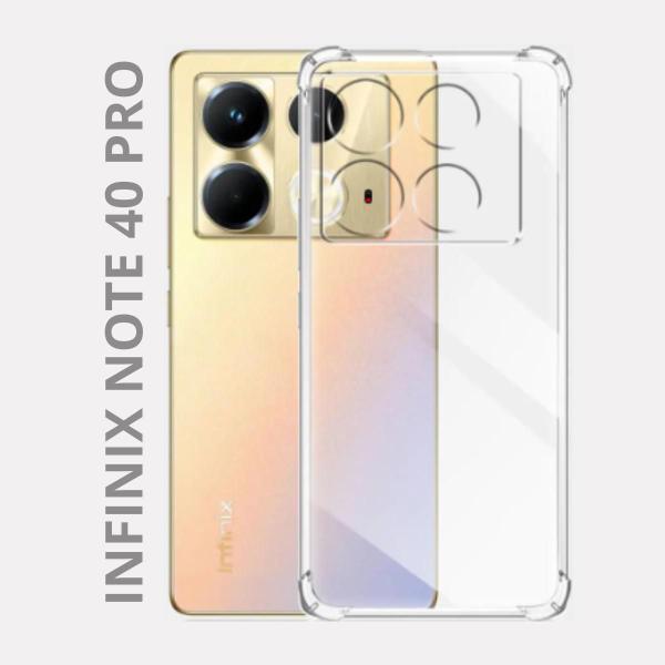 Imagem de Capa Capinha Transparente Compatível Infinix Note 40 Pro