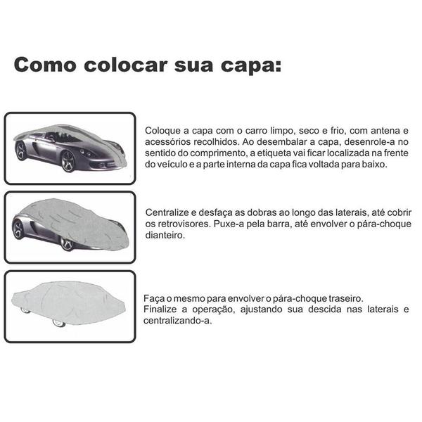 Imagem de Capa Carro Automotiva Cobalt Cruze Sedan Vectra Sedan G