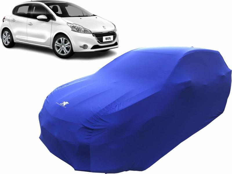 Imagem de Capa Carro Com Logo Peugeot 208 Tecido Anti Riscos