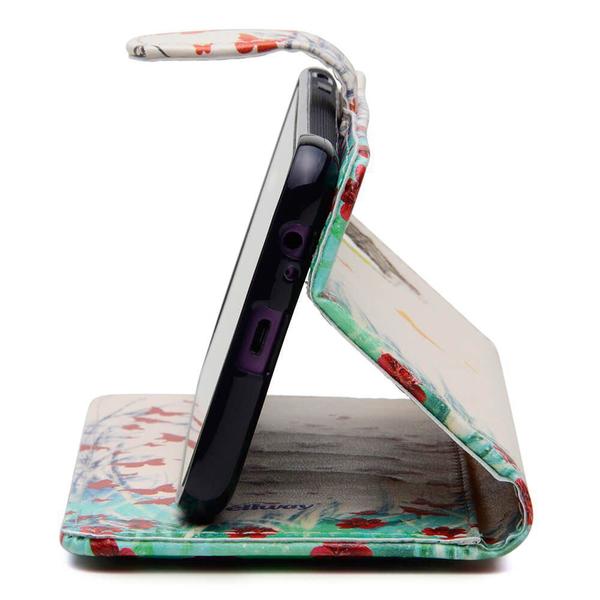 Imagem de Capa carteira estampada butterflies para samsung a20 a205