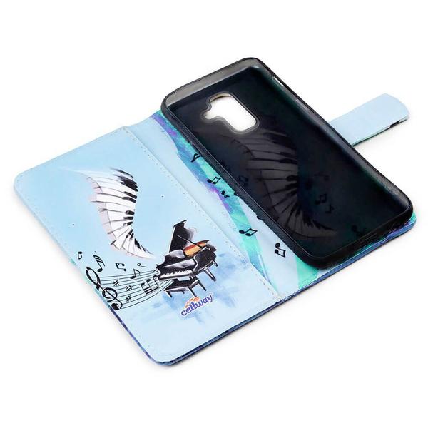 Imagem de Capa carteira estampada piano para samsung a31 a315