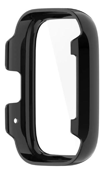 Imagem de Capa Case Bumper Preto Com Película  P/ Redmi Watch 3 Active