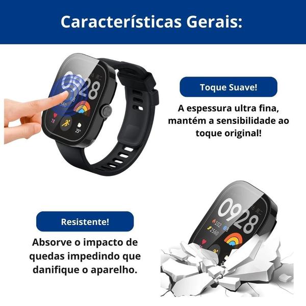 Imagem de Capa Case Bumper Protetor Para Smartwatch Redmi Watch 4