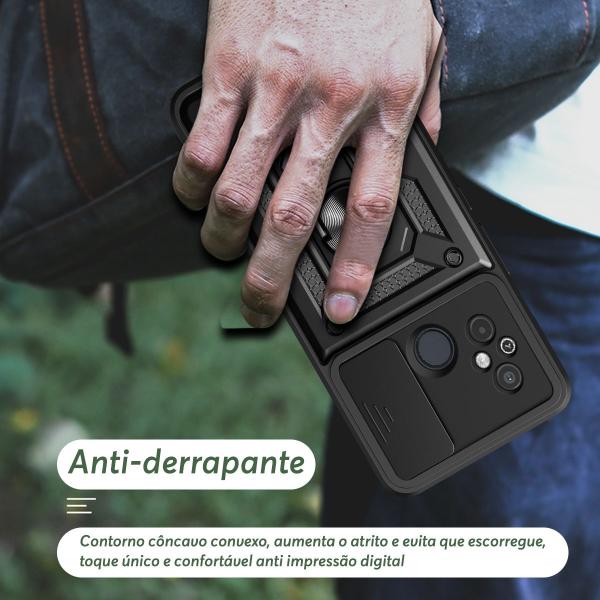 Imagem de Capa Case Capinha Compatível com Poco C55 - Protetora Resistente Anti Impacto Queda Armor Militar