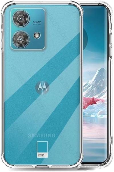 Imagem de Capa Case Capinha e Película 9D Cerâmica P/ Moto Edge 40 Neo