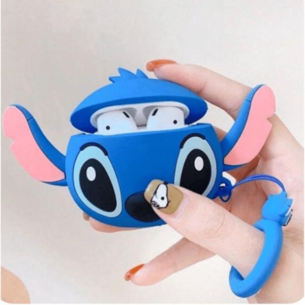 Imagem de Capa Case Capinha Fone Ouvido Sem Fio Lilo Stitch Silicone