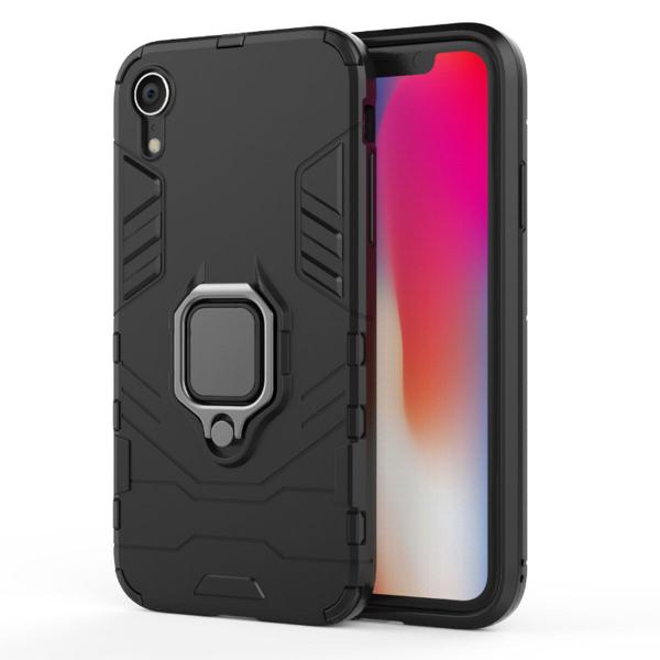 Imagem de Capa Case Capinha iPhone XR - Protetora Resistente Anti Impacto Queda Armor Militar Anel e Base