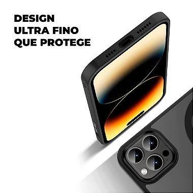 Imagem de Capa case capinha MagSafe para iPhone 15 Pro Max - Preta - Gshield