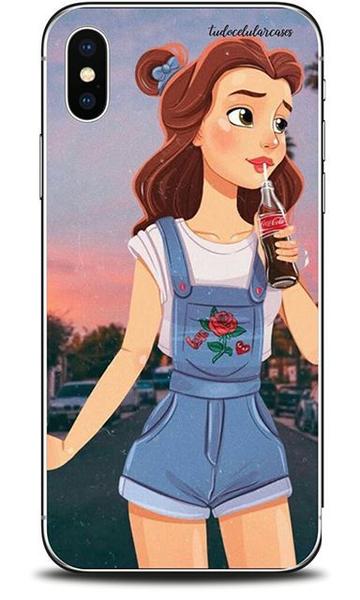 Imagem de Capa Case Capinha Personalizada Princesas Samsung J6 2018 - Cód. 1318-B025