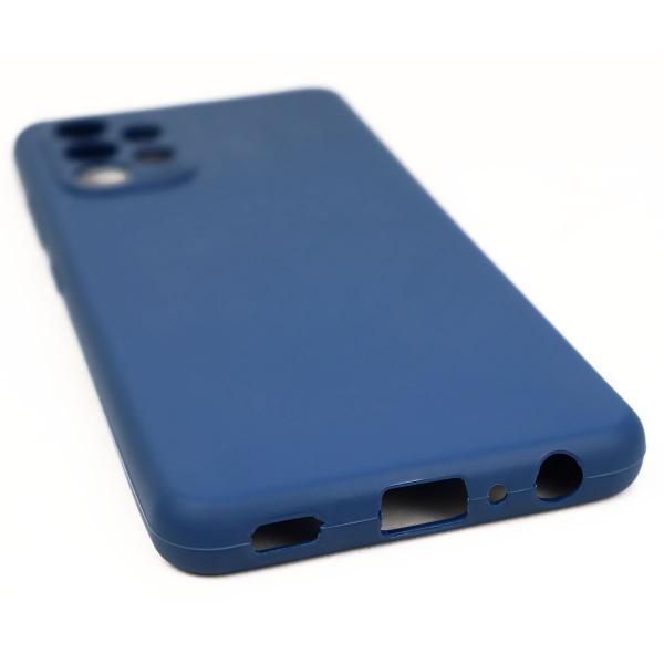 Imagem de Capa Case Capinha Premium Silicone Cover Azul escuro Galaxy A32 4G (tela 6.4)