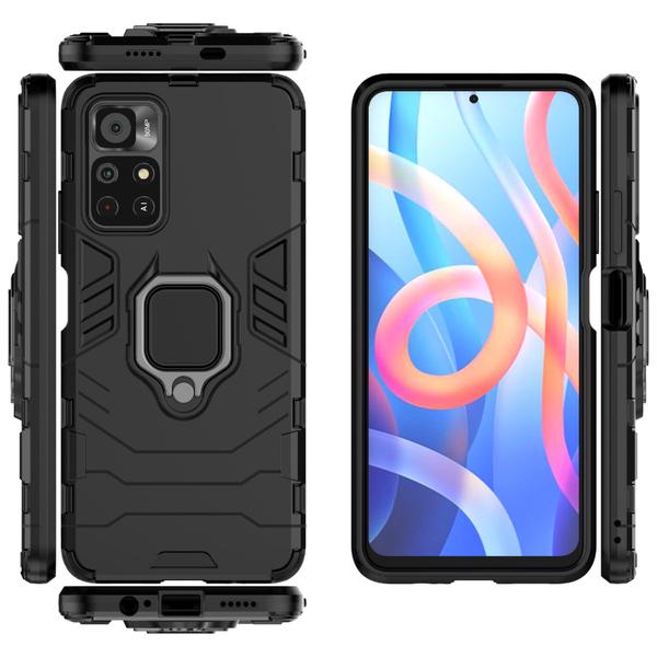 Imagem de Capa Case Capinha Redmi Note 11S 5G - Protetora Anti Impacto Queda Armor Militar Anel e Base