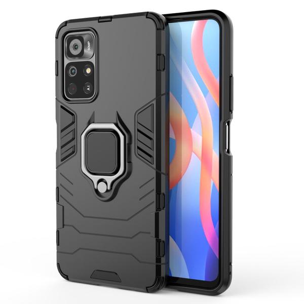 Imagem de Capa Case Capinha Redmi Note 11S 5G - Protetora Anti Impacto Queda Armor Militar Anel e Base