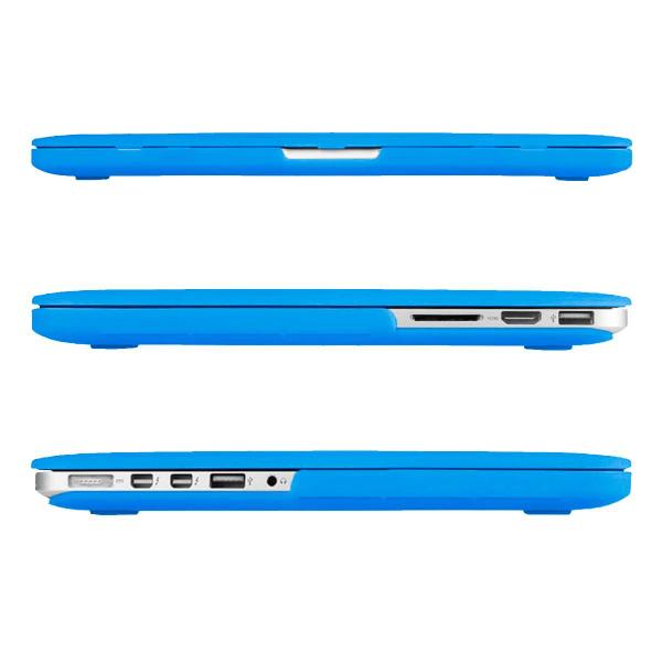 Imagem de Capa Case Compativel com Macbook PRO 13" RETINA A1502 A1425 2012 a 2015 - AZUL ROYAL FOSCO