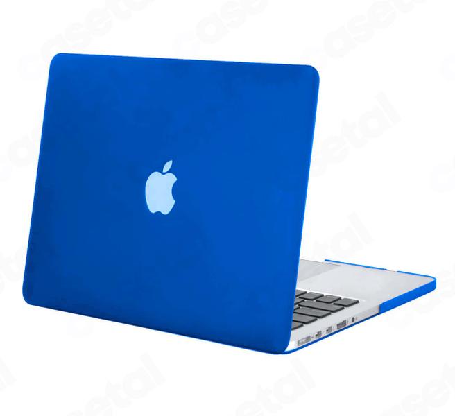 Imagem de Capa Case Compativel com Macbook PRO 13" RETINA A1502 A1425 2012 a 2015 - AZUL ROYAL FOSCO