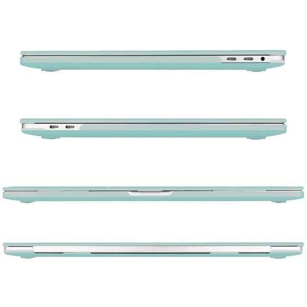 Imagem de Capa Case Compativel com Macbook PRO 13" TOUCHBAR A1706 A1708 A2159 A2289 A2251 A2338 CHIP M1 - VERDE AGUA FOSCO