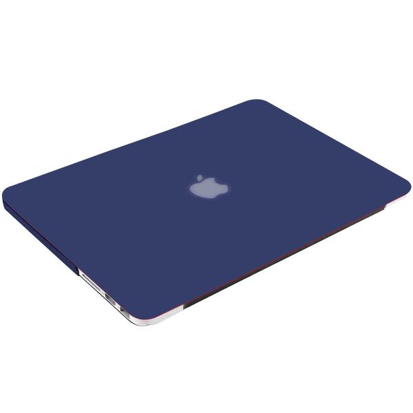 Imagem de Capa Case Compativel com Macbook PRO 15" RETINA A1398 2012 a 2015 - AZUL MARINHO FOSCO