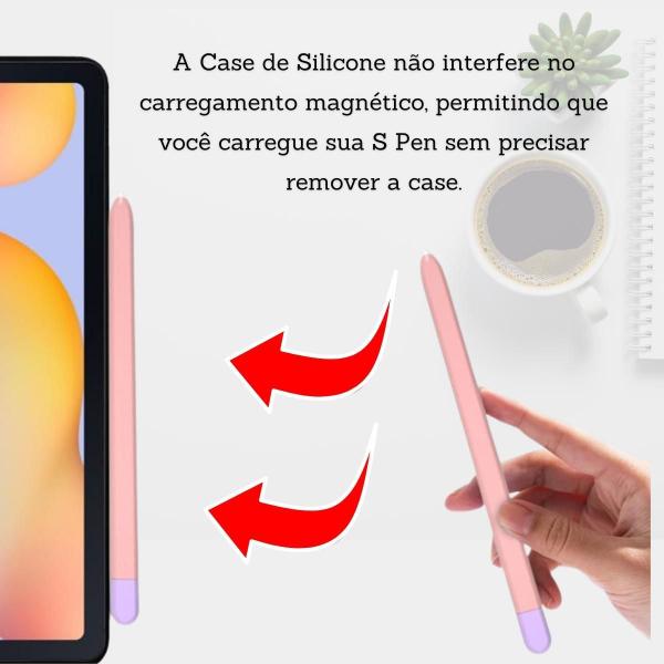 Imagem de Capa Case De Caneta S-Pen Para Samsung Tab S9 Fe+ X610 X616