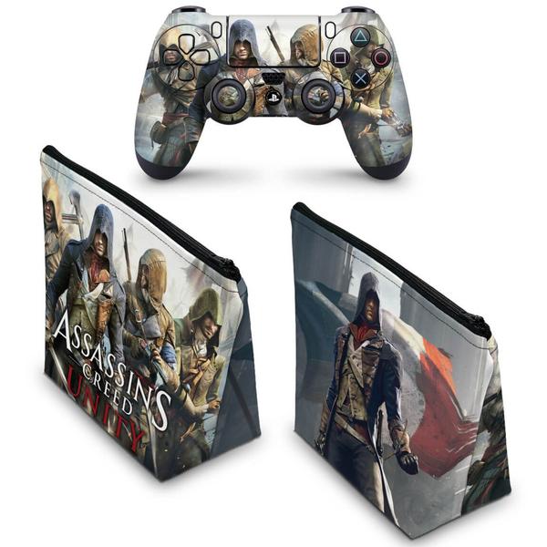 Imagem de Capa Case e Skin Compatível PS4 Controle - Modelo 061