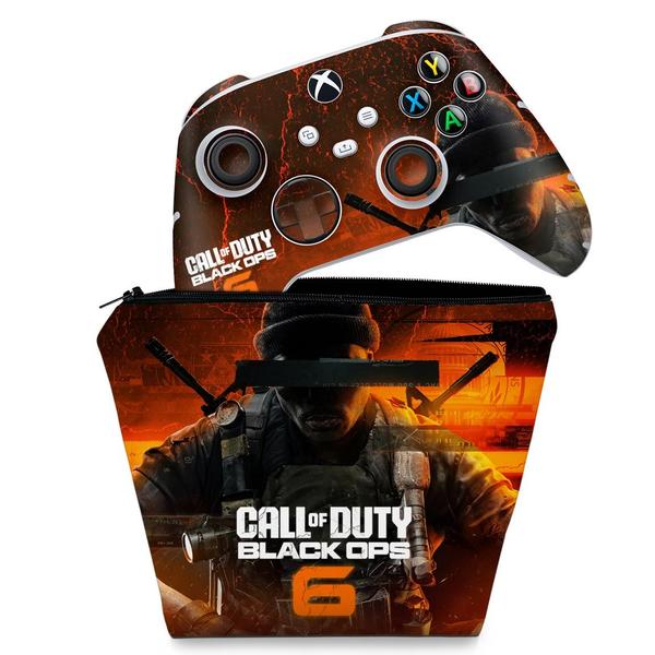 Imagem de Capa Case e Skin Compatível Xbox Series S X Controle - Call Of Duty Black Ops 6