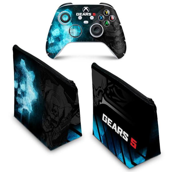 Imagem de Capa Case e Skin Compatível Xbox Series S X Controle - Modelo 018