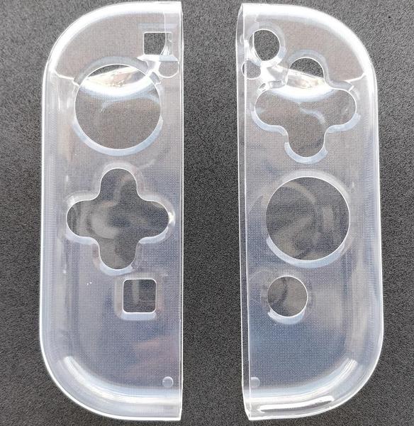 Imagem de Capa case joycon nintendo switch tpu proteçao transparente