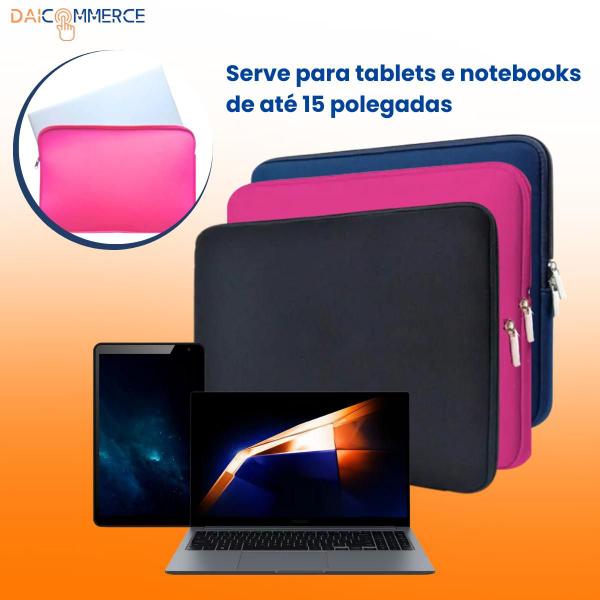 Imagem de Capa Case Luva Bag de Proteção Profissões Para Tablet Notebook 15 Polegadas