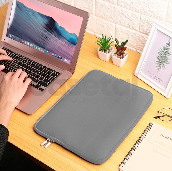 Imagem de Capa Case Pasta Maleta Compativel Notebook Macbook Neoprene 15.6/14/13.3/12.1/11.6/10.1/17.3 Ultrabo