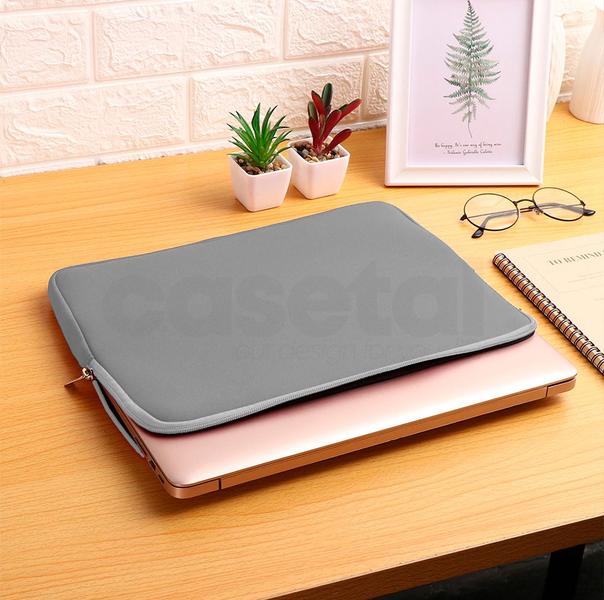 Imagem de Capa Case Pasta Maleta Compativel Notebook Macbook Neoprene 15.6/14/13.3/12.1/11.6/10.1/17.3 Ultrabo