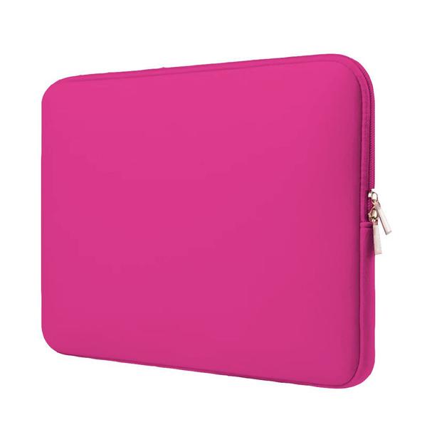 Imagem de Capa Case Pasta Maleta Para Notebook de Neoprene 17 17.3 Polegadas Rosa Pink