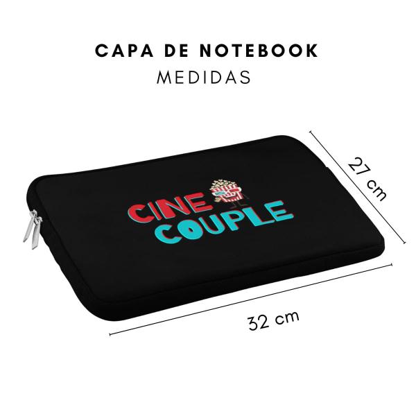 Imagem de Capa Case Pasta Notebook Ate 13.3 Polegadas Xadrez Coração