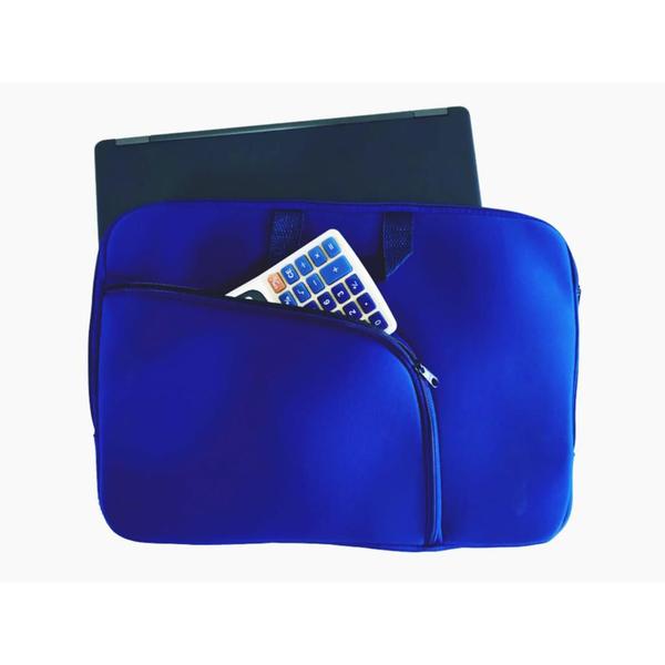 Imagem de Capa Case Pasta Notebook com Bolso 17 Polegadas Azul