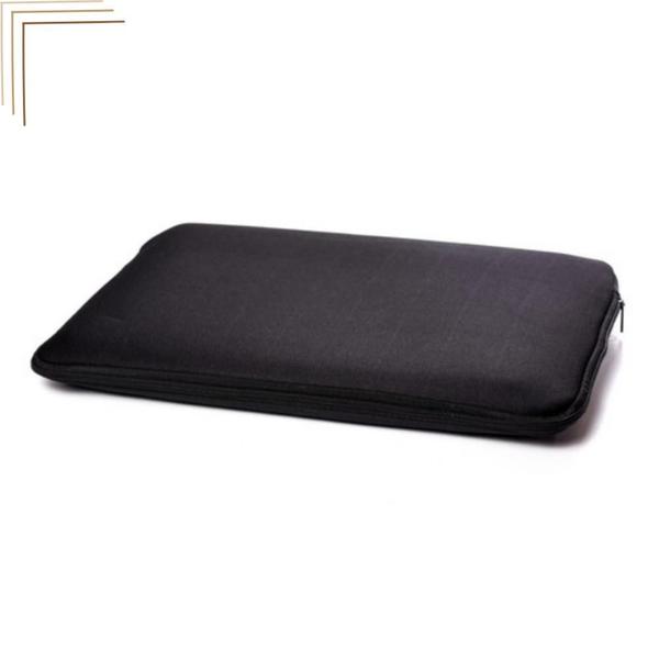 Imagem de Capa Case Protetora Notebook + Mouse Pad Preto Kit Combo