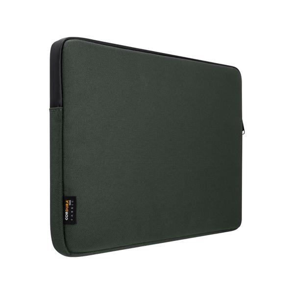 Imagem de Capa case protetora para Macbook 14" zíper prova d'água anti riscos Urban Sleeve Cordura oliva Laut