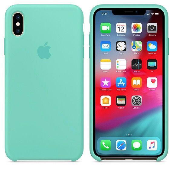 Imagem de Capa Case Silicone Apple X Xs - Azul Turquesa