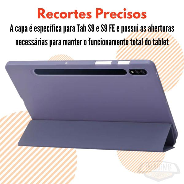 Imagem de Capa Case Silicone Tpu Proteção Para Galaxy Tab S9 / S9 FE