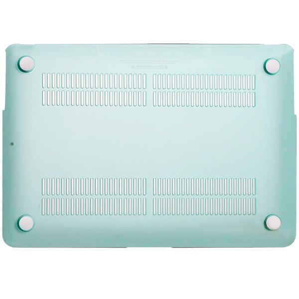 Imagem de Capa Case Slim Compativel com Macbook NEW AIR 13" A1932 / A2179 / A2337 com Chip M1 - VERDE AGUA FOSCO