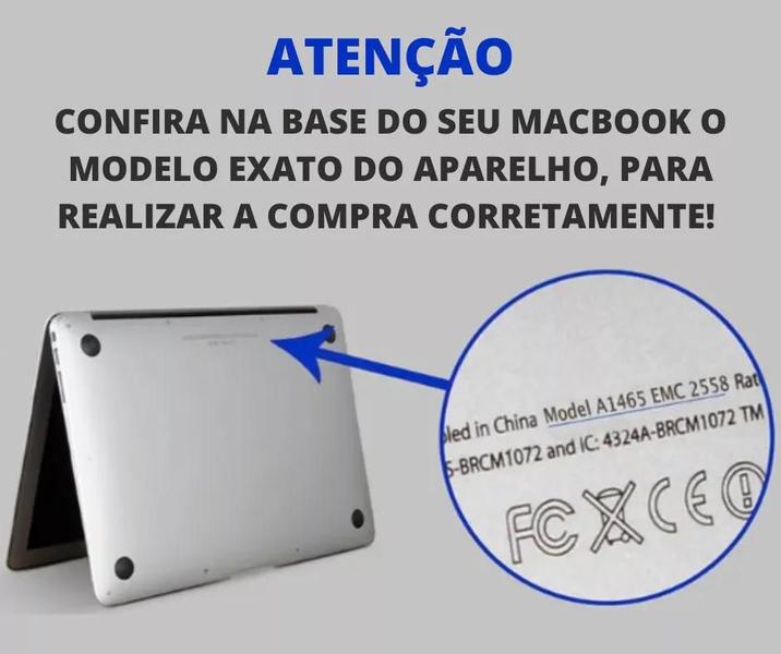 Imagem de Capa Case Slim Compativel com Macbook NEW AIR 15.3" A2941 A3114 com Chip M2