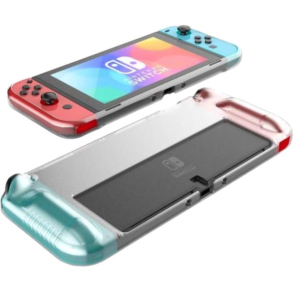 Imagem de Capa Case TPU Silicone para Nintendo Switch Oled e Película de Vidro