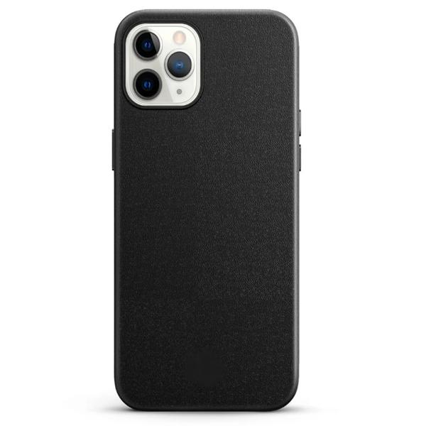 Imagem de Capa CCapinha Case Preta + 2 Película Ceramica Fosca 3D 9D Compativel Com iPhone 11 12 13 14 Pro Max 