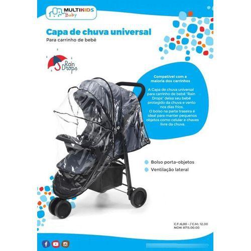 Imagem de Capa Chuva Carrinho Bebe Universal